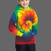 Youth Tie Dye Pullover Hooded Sweatshirt
