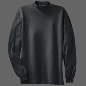 Interlock Knit Mock Turtleneck