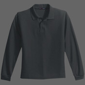Youth Long Sleeve Silk Touch Polo