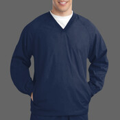 V Neck Raglan Wind Shirt