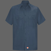 Short Sleeve Solid Ripstop Shirt