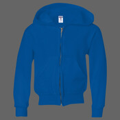 Youth NuBlend® Full-Zip Hooded Sweatshirt