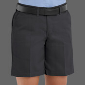 Women's Plain Front 8" Shorts