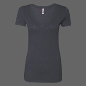 Women’s Triblend Deep V-Neck T-Shirt