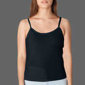 6311 Sheer Jersey Spaghetti Tank