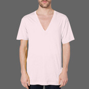 6456 Sheer Jersey V-Neck S/S Summer T-Shirt