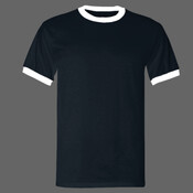 BB410 Poly-Cotton S/S Ringer T-Shirt