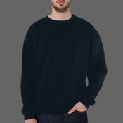 F496 Flex Fleece Crewneck Pullover Drop Shoulder Sweatshirt