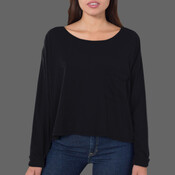 RSA0316 Mid-Length L/S Pocket T-Shirt