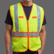 Ansi 107 Class 2 Dual Color Safety Vest