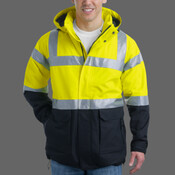 Ansi 107 Class 3 Safety Heavyweight Parka