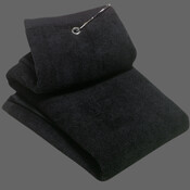 Grommeted Tri Fold Golf Towel