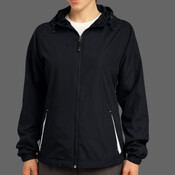 Women's Colorblock Hooded Raglan Jacket