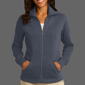 Women's Slub Fleece Full Zip Jacket