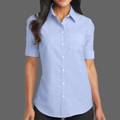 Women's Short Sleeve SuperPro Oxford Shirt
