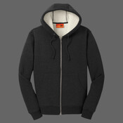 Heavyweight Sherpa Lined Hooded Fleece Jacket
