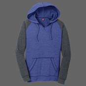 Women's Lightweight Fleece Raglan Hoodie