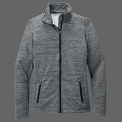 Women's Digi Stripe Fleece Jacket