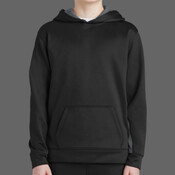 Youth Sport Wick ® Fleece Colorblock Hooded Pullover