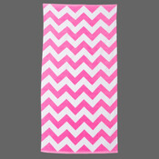 Chevron Velour Beach Towel
