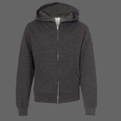 Youth Midweight Full-Zip Hooded Sweatshirt