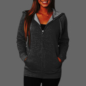 Unisex Special Blend Raglan Full-Zip Hooded Sweatshirt