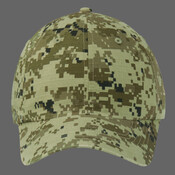 Digital Ripstop Camouflage Cap
