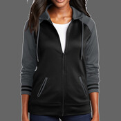 Women's Sport Wick ® Varsity Fleece Full Zip Hooded Jacket
