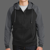 Sport Wick ® Varsity Fleece Full Zip Hooded Jacket