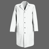 Unisex Button Front Lab Coat