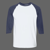 Unisex Heavy Cotton™ Raglan Three-Quarter Sleeve T-Shirt