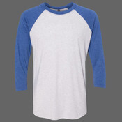 Unisex Triblend Three-Quarter Raglan T-Shirt