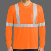 Ansi 107 Class 2 Long Sleeve Safety T Shirt