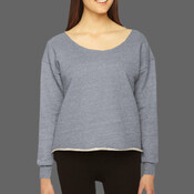 HVT316 Heavy Terry Athletic Crop Sweatshirt