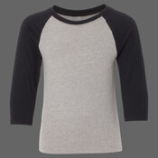 Youth CVC Three-Quarter Sleeve Raglan T-Shirt