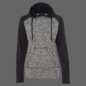 Women’s Colorblocked Cosmic Fleece Hooded Sweatshirt