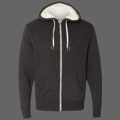 Unisex Sherpa-Lined Hooded Sweatshirt