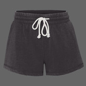 Women’s Enzyme-Washed Rally Shorts