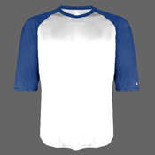 Youth B-Core Three-Quarter Sleeve Baseball T-Shirt