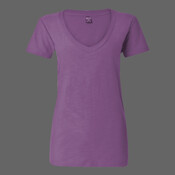 Women's V-Neck Slub T-Shirt