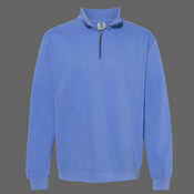 Unisex Garment-Dyed Quarter-Zip Sweatshirt