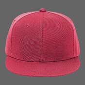 OTTO CAP® OTTO FIT® 6 Panel Mid Profile Flat Visor Baseball Cap