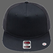 OTTO CAP® "OTTO SNAP" 5 Panel Pro Style Mesh Back Trucker Snapback Hat