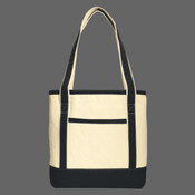 Medium Cotton Canvas Tote