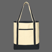 Large Cotton Canvas Tote