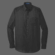 Long Sleeve Carefree Poplin Shirt
