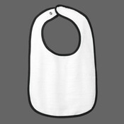 Infant Contrast Trim Terry Bib