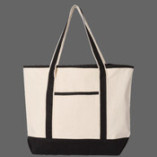 34.6L Large Canvas Deluxe Tote