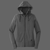 Women's Tri Blend Fleece Full Zip Hoodie