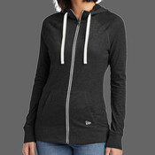 Women's Sueded Cotton Blend Full Zip Hoodie